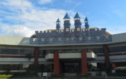 <p>Facade of the North Cotabato provincial capitol building</p>